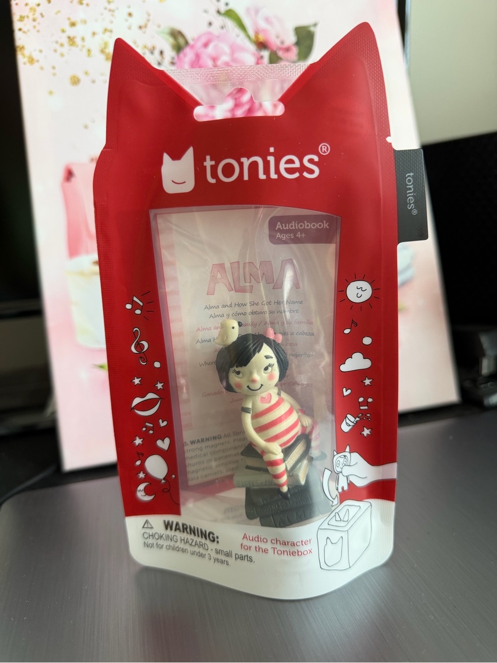 tonies Alma Audio Character Toy - Red and White